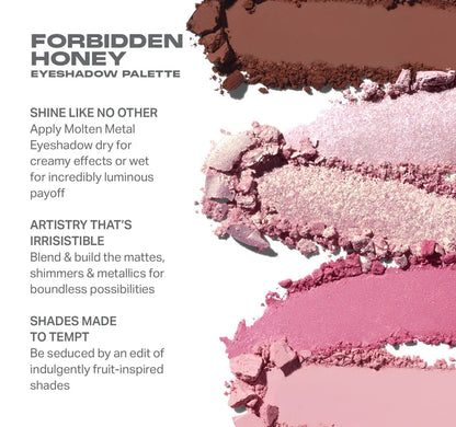 morphe forbidden honey eyeshadow palette