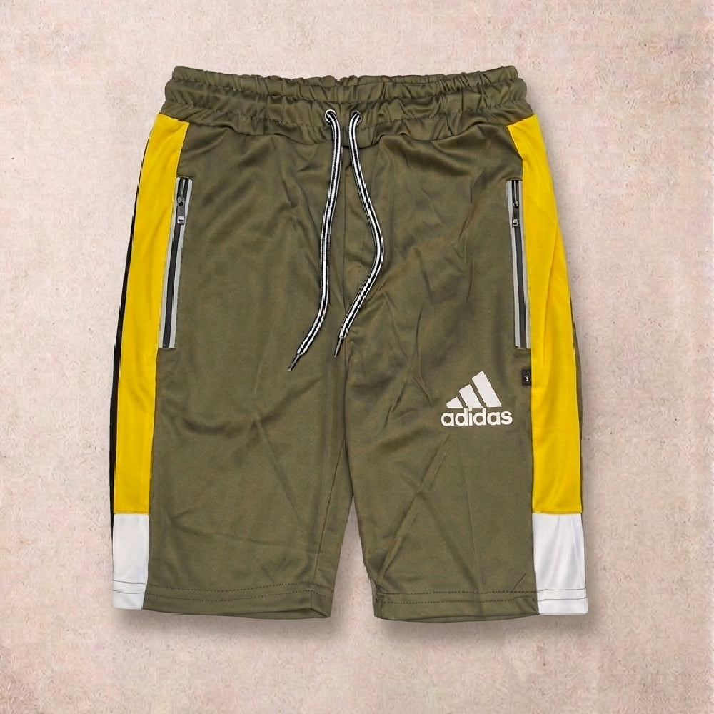 Men's Premium Athletic Sports Shorts – Olive Green Gym & Casual Shorts