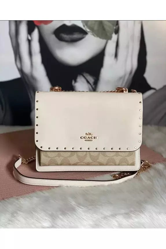 Buy Coach Klaire Cross Body Bag - White in Pakistan