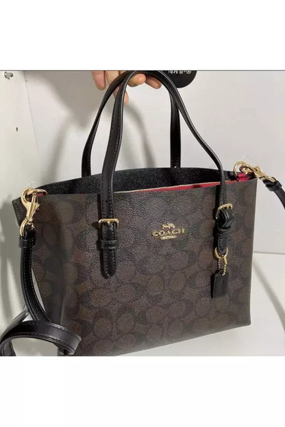 Buy Coach Mollie Tote Large - Signature Brown Canvas in Pakistan