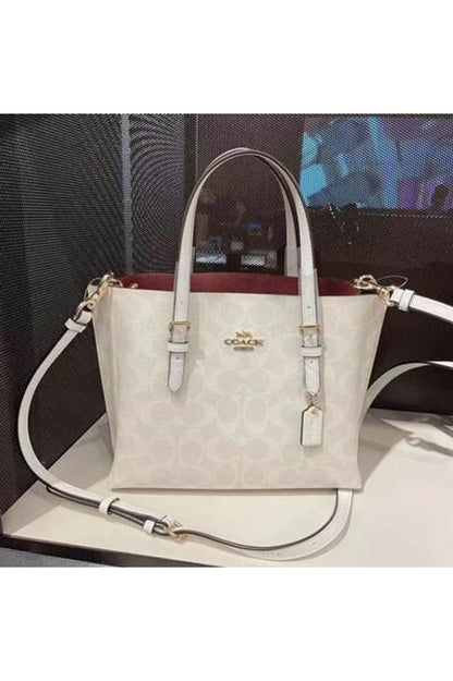 Buy Coach Mollie Tote Large Bag - Signature White Canvas in Pakistan
