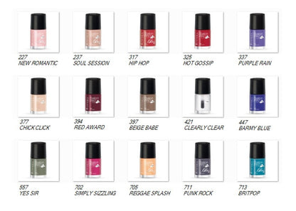 Buy Rimmel London Salon Pro Lycra Nail Polish - 711 in Pakistan