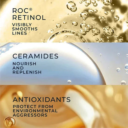 RoC, Retinol Correxion, Line Smoothing Night Serum Capsules, 30 Biodegradable Capsules