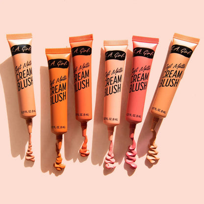L.A. Girl Soft Matte Cream Blush - Cutie GBL440