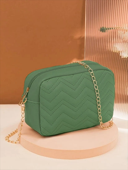 Buy Mini Marvel Crossbody Bag - Green in Pakistan