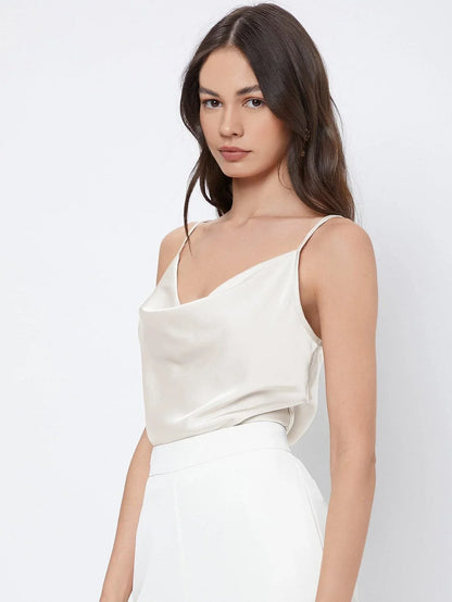 Buy SHEIN Cowl Neck Cami Top in Pakistan