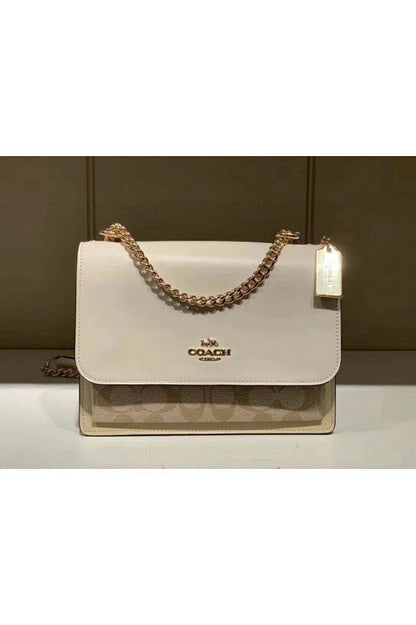 Buy Coach Klaire Cross Body Bag - White in Pakistan