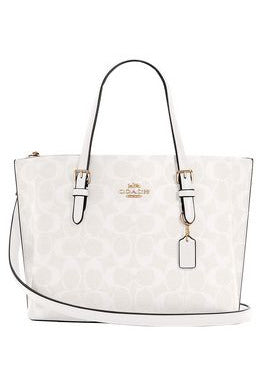 Buy Coach Mollie Tote Large Bag - Signature White Canvas in Pakistan
