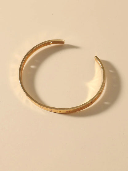 Buy Shein Engraved Cuff Bangle in Pakistan