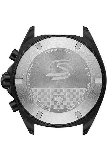 Buy Tag Heuer Formula 1 Ayrton Senna Special Edition Black Dial Black Rubber Strap Watch for Men - CAZ1019.FT8027 in Pakistan