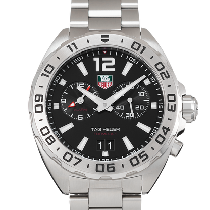 Buy Tag Heuer Formula 1 Black Dial Silver Steel Strap Watch for Men - WAZ111A.BA0875 in Pakistan