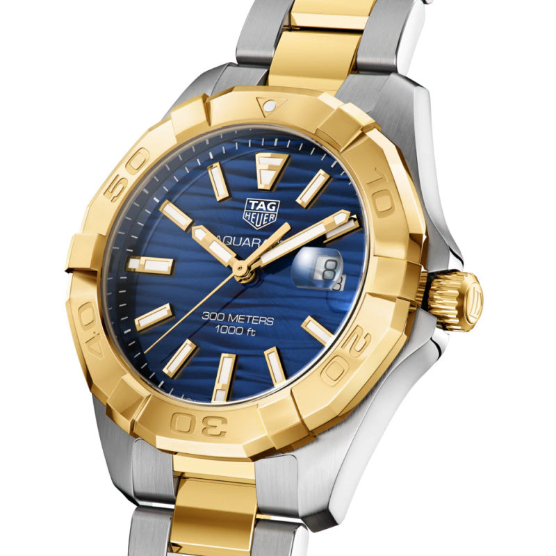 Buy Tag Heuer Aquaracer Blue Dial Two Tone Steel Strap Watch for for Women - WBD1325.BB0320 in Pakistan