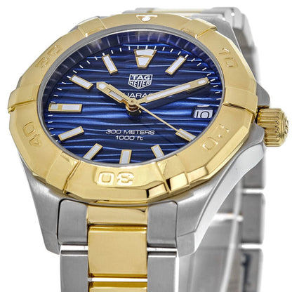 Buy Tag Heuer Aquaracer Blue Dial Two Tone Steel Strap Watch for for Women - WBD1325.BB0320 in Pakistan
