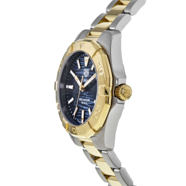 Buy Tag Heuer Aquaracer Blue Dial Two Tone Steel Strap Watch for for Women - WBD1325.BB0320 in Pakistan