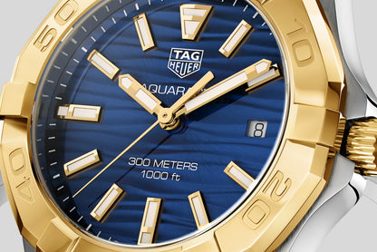 Buy Tag Heuer Aquaracer Blue Dial Two Tone Steel Strap Watch for for Women - WBD1325.BB0320 in Pakistan