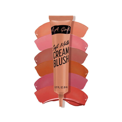 L.A. Girl Soft Matte Cream Blush - BLISSFUL GBL443