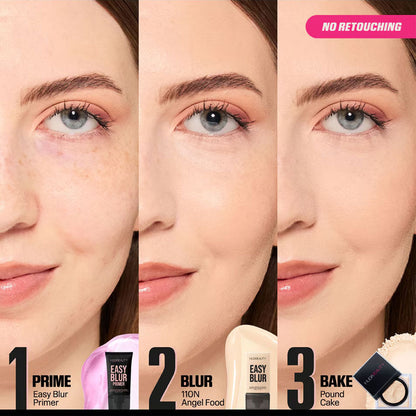 Huda Beauty - Easy Blur Natural Airbrush Foundation  Angel Food 110N 30ml