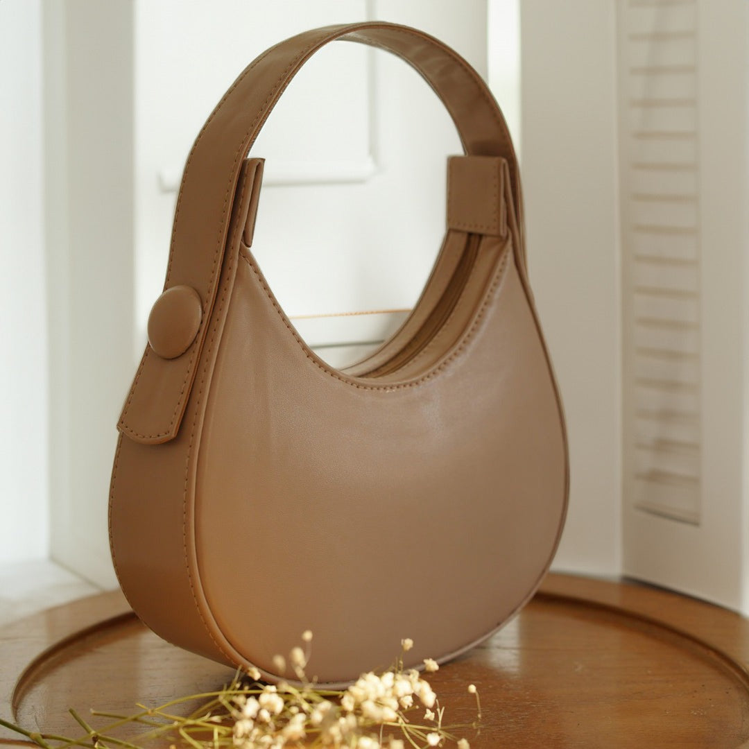 Buy Plain Hobo HandBag - Tea Pink in Pakistan
