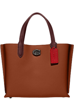 Buy Coach Willow Tote 24 - Saddle Multi in Pakistan