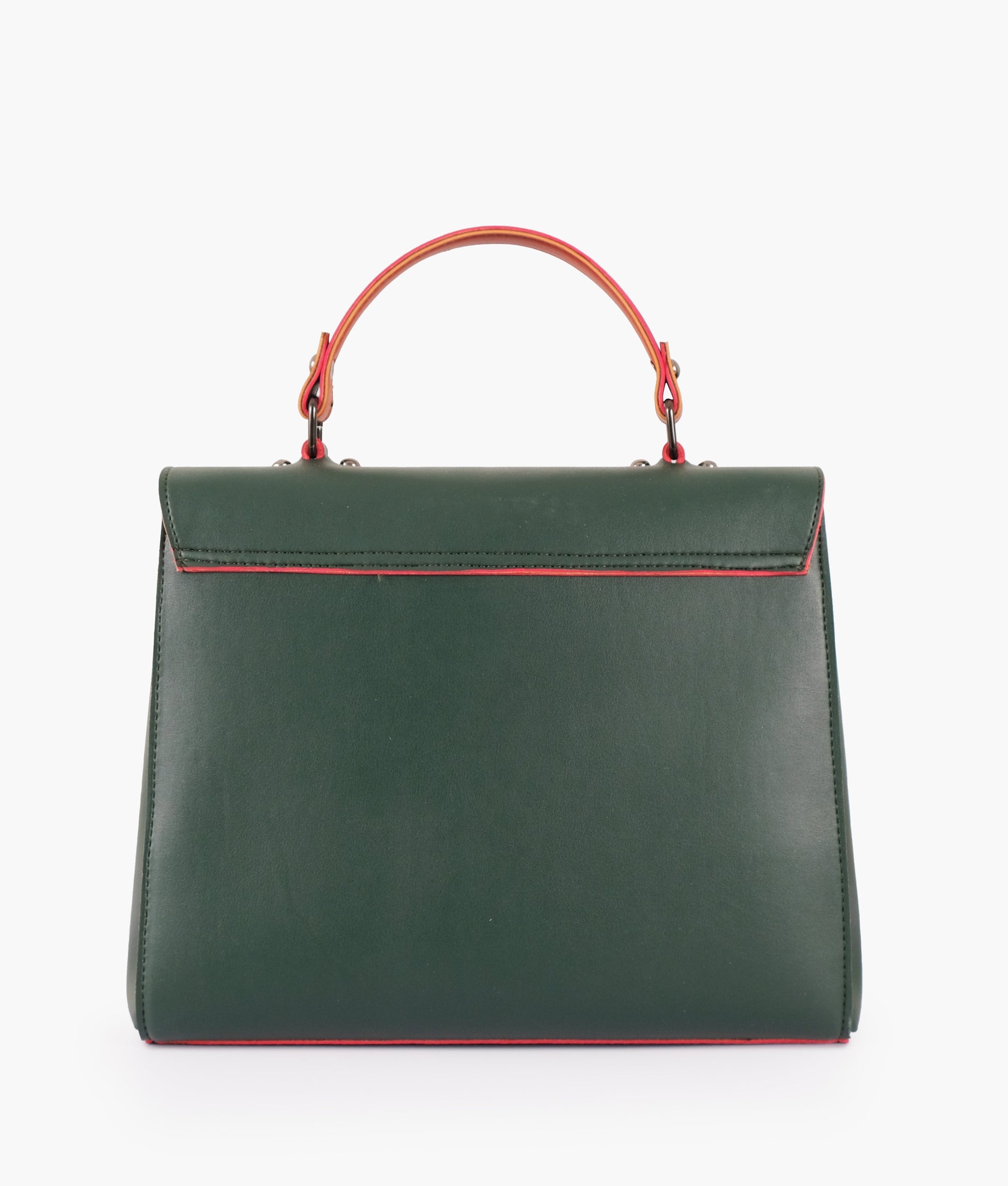 Buy Army Green Flap-over Top-handle Bag in Pakistan