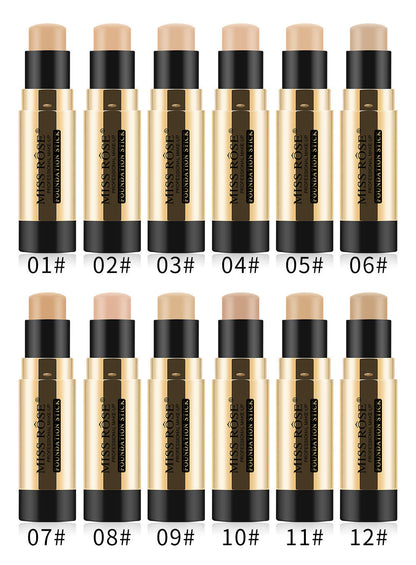Buy Miss Rose Facial Concealer Foundation Makeup Stick Three Dimensional Concealer Pen 9 - Gm in Pakistan