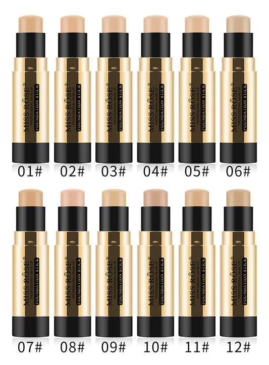 Buy Miss Rose Facial Concealer Foundation Makeup Stick Three Dimensional Concealer Pen 9 - Gm in Pakistan