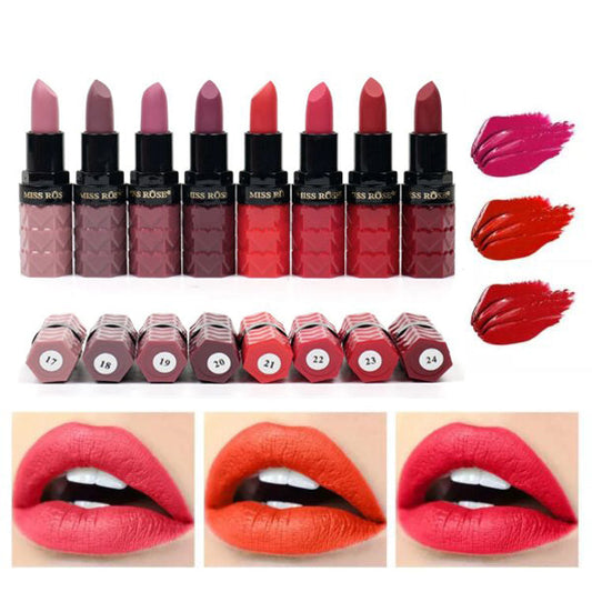 Buy Miss Rose Pack Of 4 Heart Matte Lipstick in Pakistan