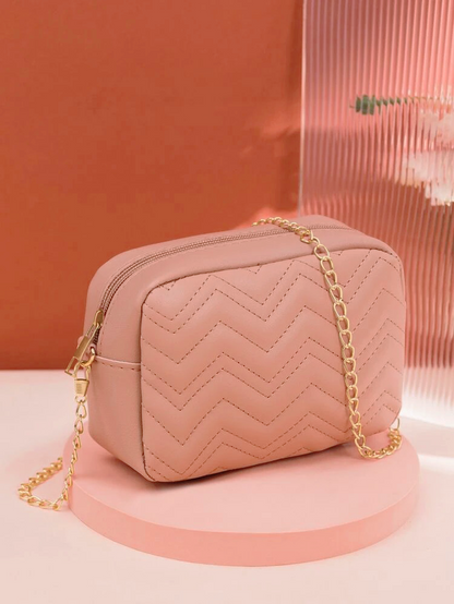 Buy Mini Marvel Crossbody Bag - Pink in Pakistan