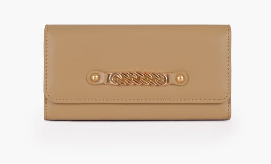 Buy Three Fold Wallet - Beige in Pakistan