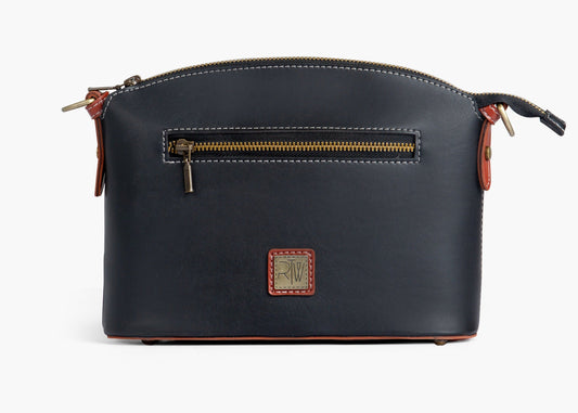 Buy Dome Cross Body Bag - Black And Rust in Pakistan