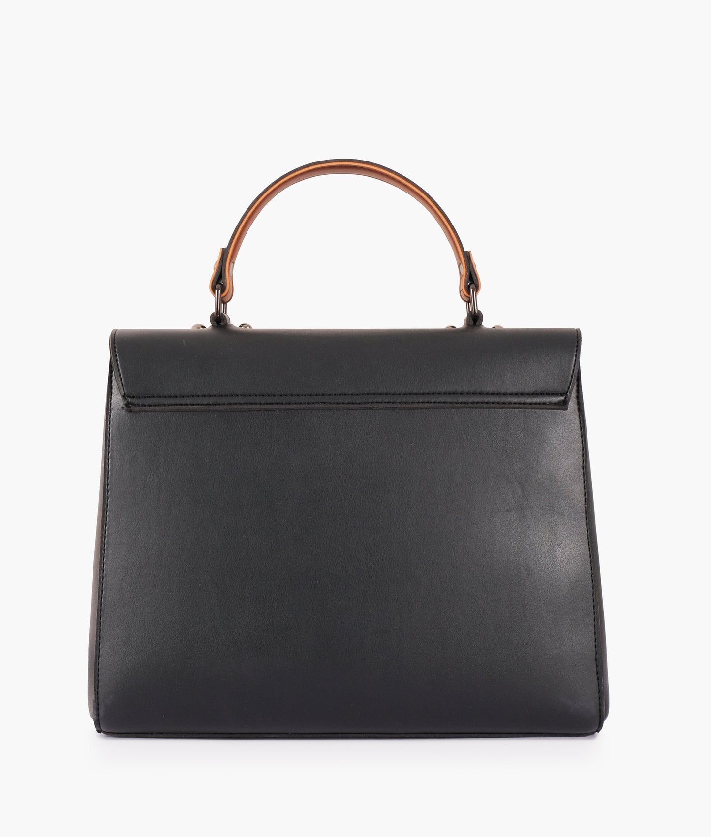 Buy Black Flap-over Top-handle Bag in Pakistan