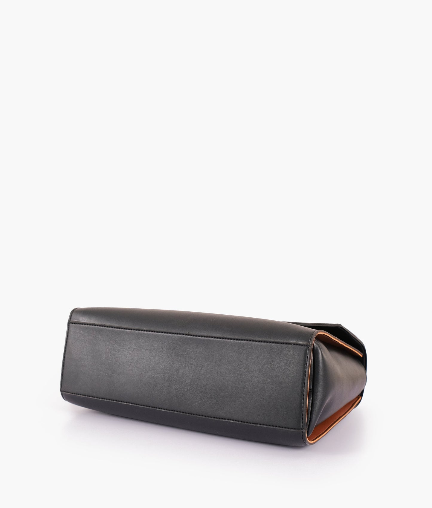 Buy Black Flap-over Top-handle Bag in Pakistan