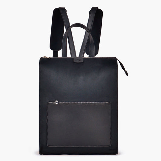 Buy Suede Adventure Backpack - Black in Pakistan