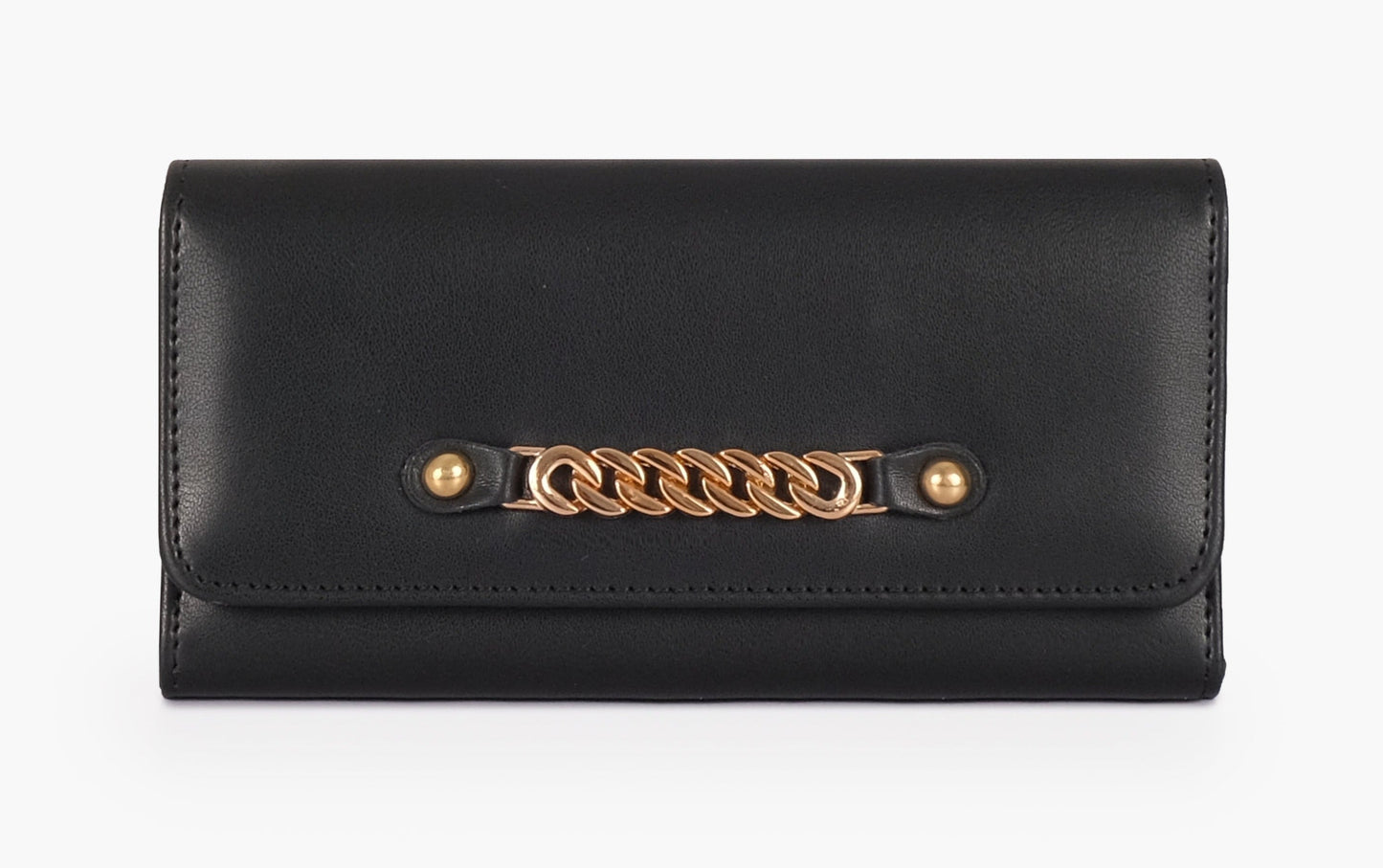 Buy Three Fold Wallet - Black in Pakistan