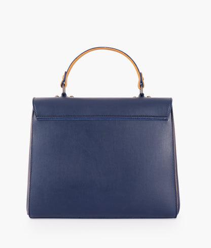 Buy Blue Flap-over Top-handle Bag in Pakistan