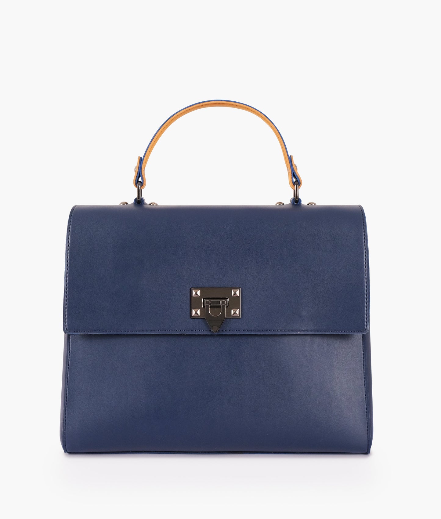 Buy Blue Flap-over Top-handle Bag in Pakistan
