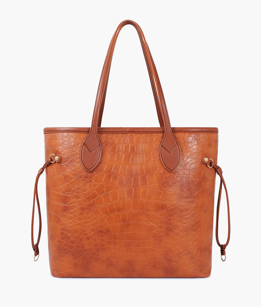 Buy Brown Crocodile Neverfull Tote Bag - Sienna in Pakistan