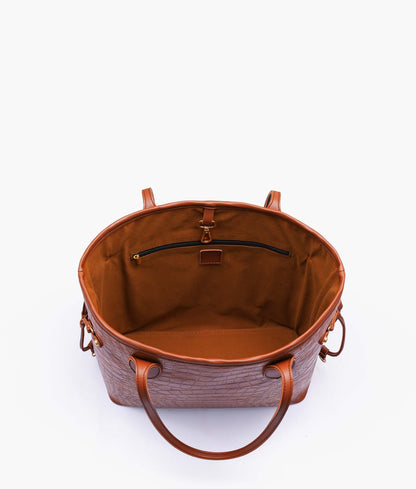 Buy Brown Crocodile Neverfull Tote Bag - Sienna in Pakistan
