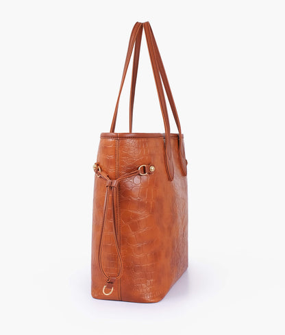 Buy Brown Crocodile Neverfull Tote Bag - Sienna in Pakistan
