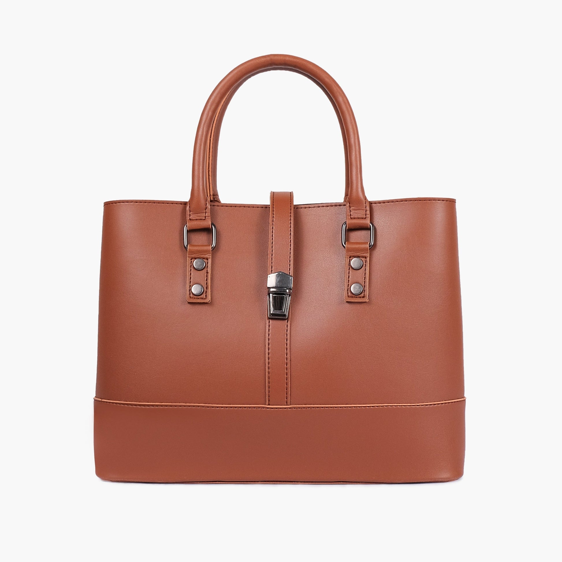 Buy Multi Compartment Shoulder Bag - Brown in Pakistan