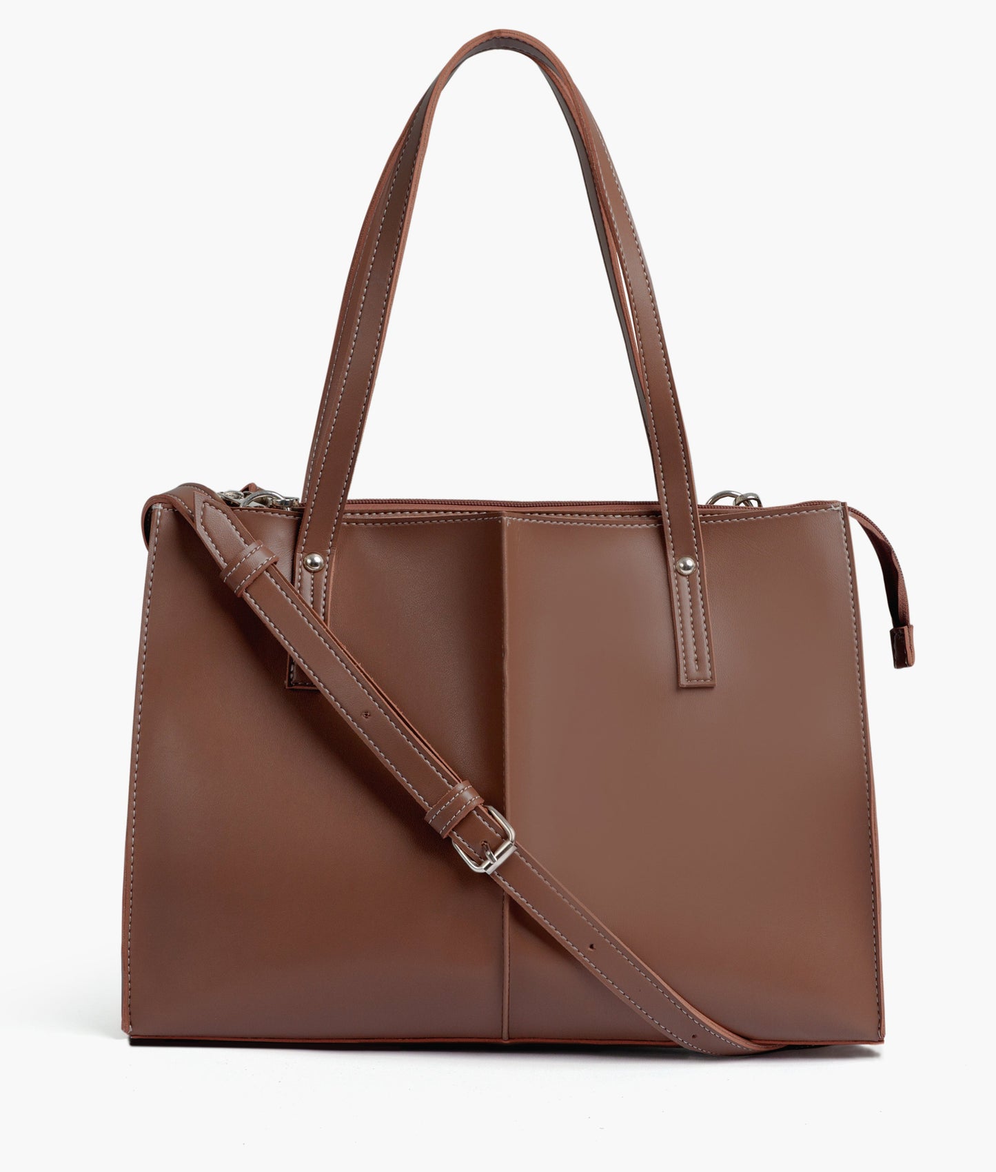 Buy Work Tote Bag - Brown in Pakistan