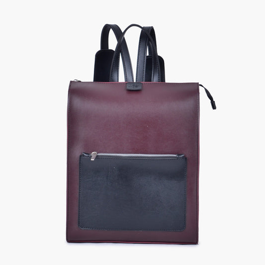 Buy Adventure Backpack - Burgundy And Black in Pakistan