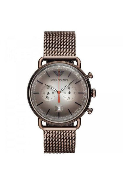 Buy Emporio Armani Men's Quartz Stainless Steel Grey Dial 43mm Watch AR11169 in Pakistan