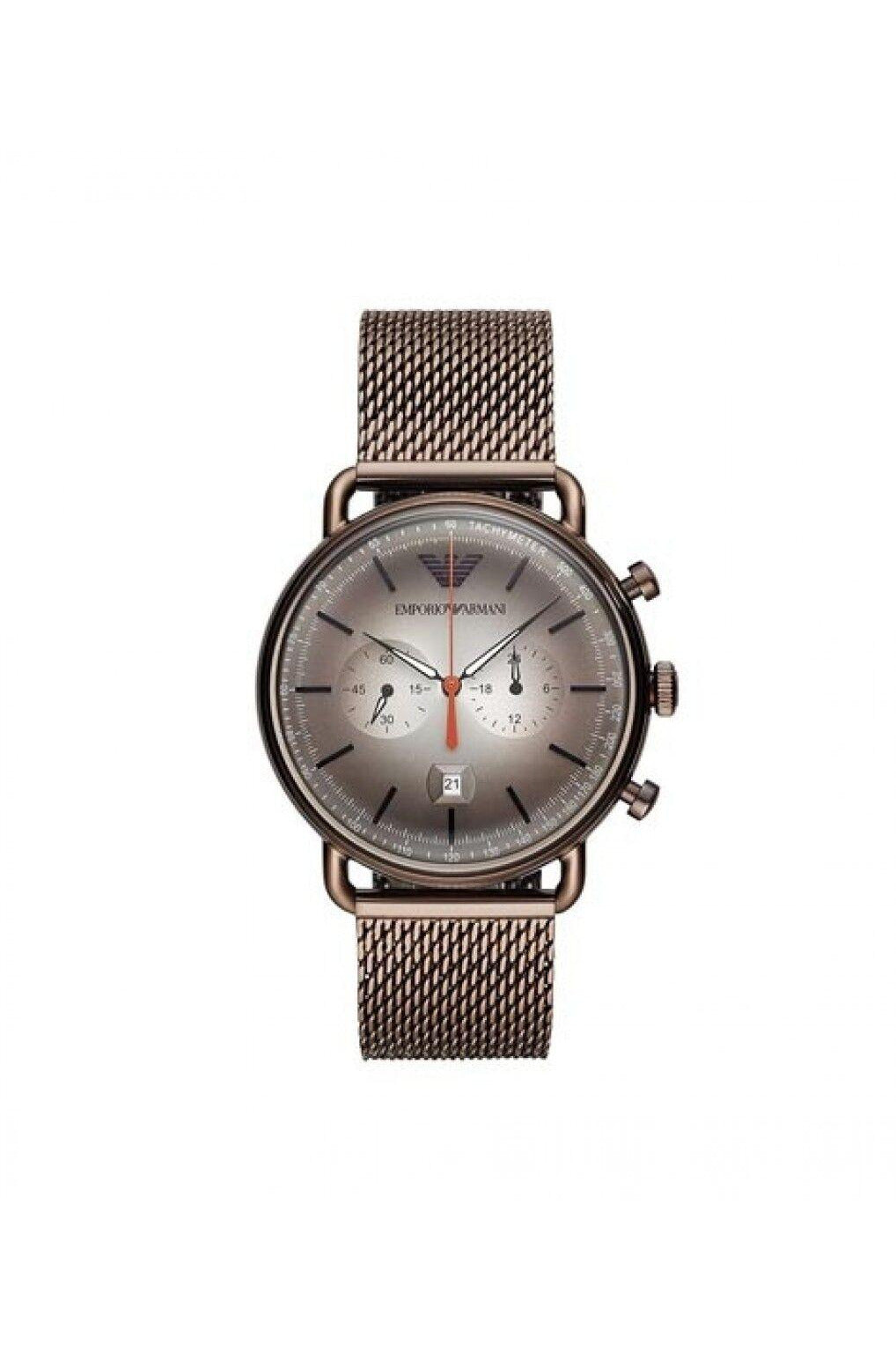 Buy Emporio Armani Men's Quartz Stainless Steel Grey Dial 43mm Watch AR11169 in Pakistan