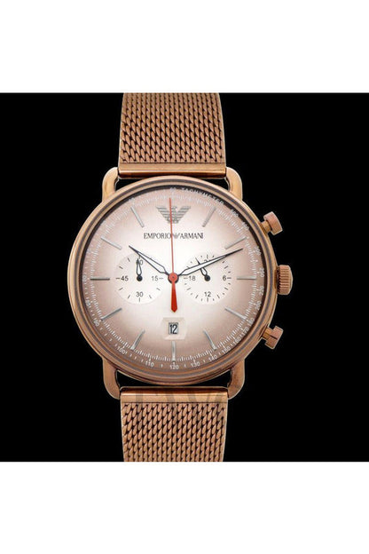 Buy Emporio Armani Men's Quartz Stainless Steel Grey Dial 43mm Watch AR11169 in Pakistan
