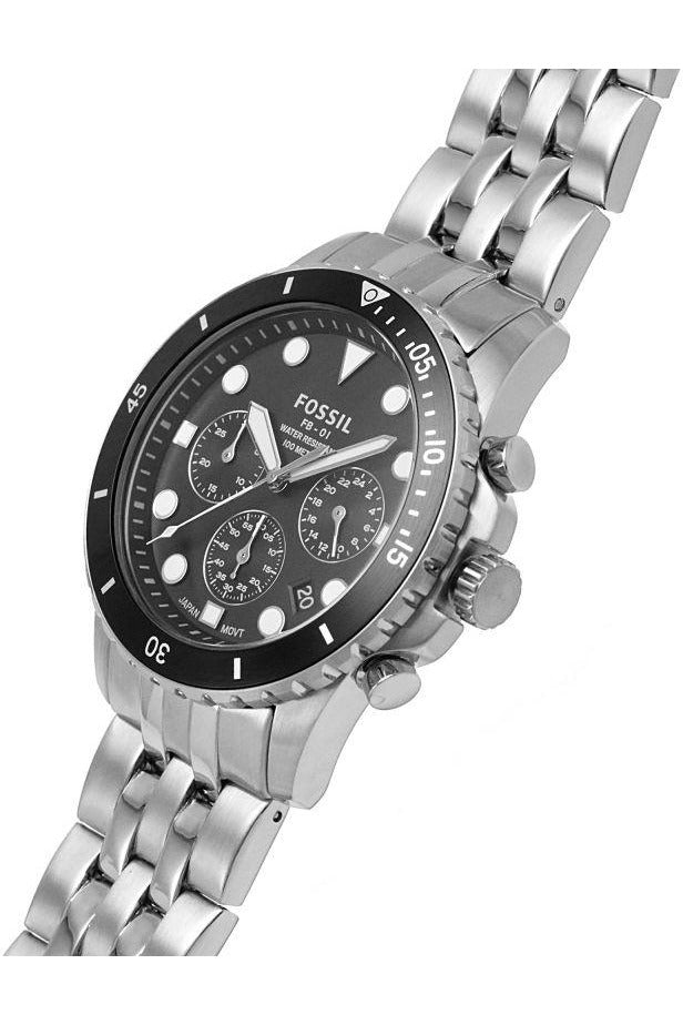 Buy Fossil Men's Quartz Stainless Steel Black Dial 42mm Watch FS5837 in Pakistan