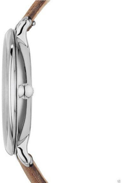 Buy Fossil Women's Quartz Brown Leather Strap White Dial 36mm Watch ES3708 in Pakistan