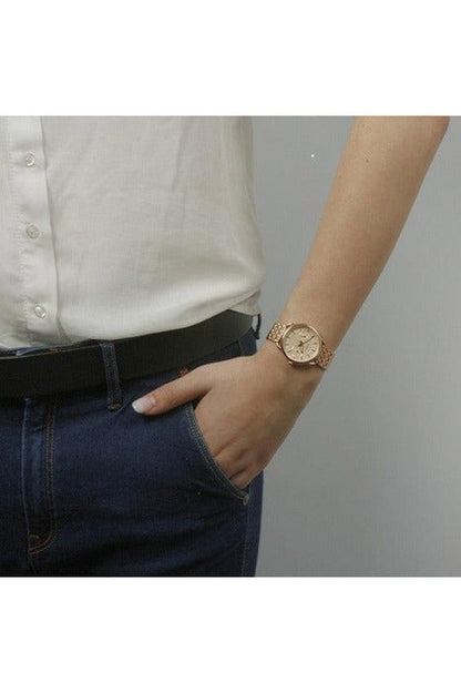 Buy Fossil Women's Quartz Stainless Steel Rose Gold Dial 36mm Watch ES3713 in Pakistan
