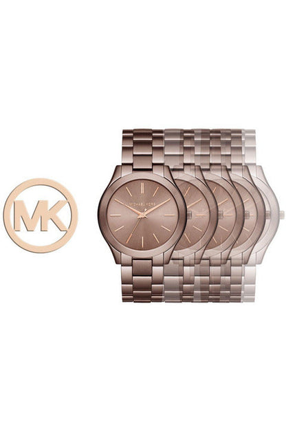 Buy Michael Kors Women's Quartz Brown Stainless Steel Brown Dial 40mm Watch MK3418 in Pakistan