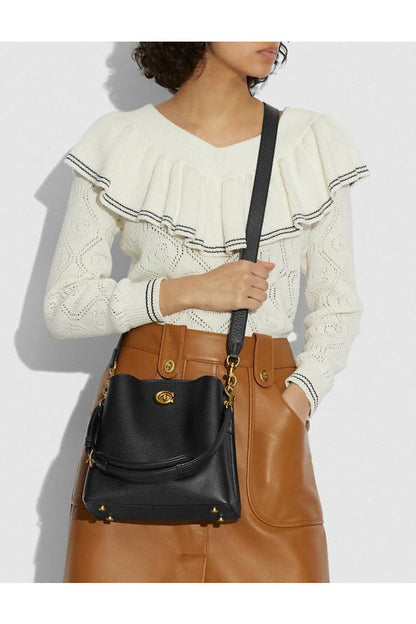 Buy Coach Willow Bucket Bag 30 - Black in Pakistan